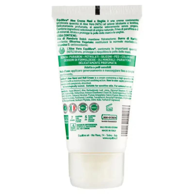 Equilibra Crema de Maini Aloe 75 ml Bax 6 buc.